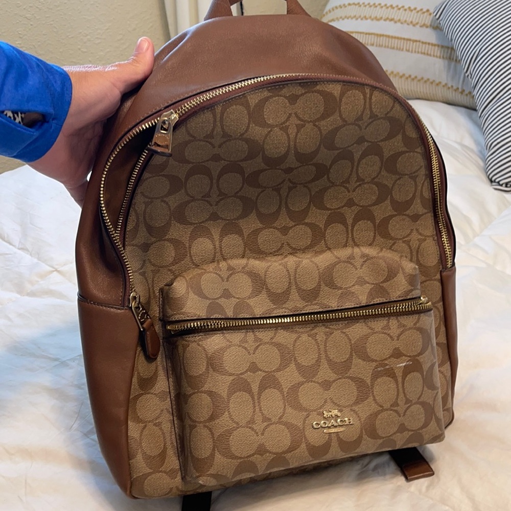 Authentic coach backpack